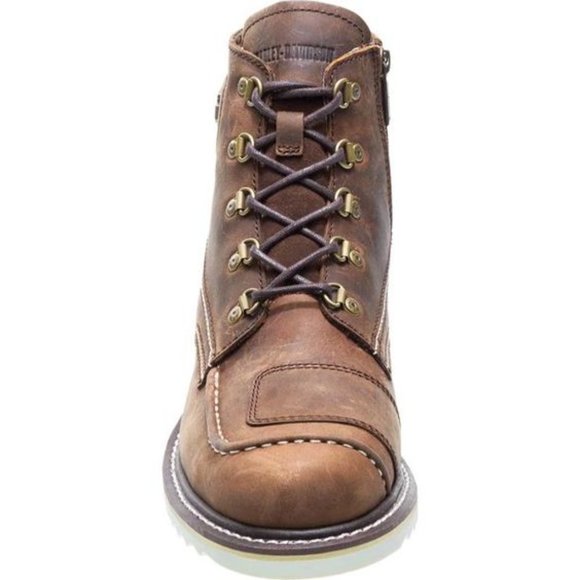 Men\'s Harley-Davidson HAGERMAN Ankle Boot Brown Full Grain Leather main image 10